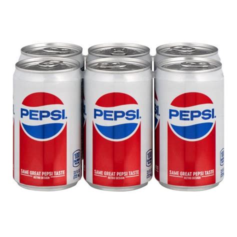 Pepsi Mini Cans 6Pk | Hy-Vee Aisles Online Grocery Shopping