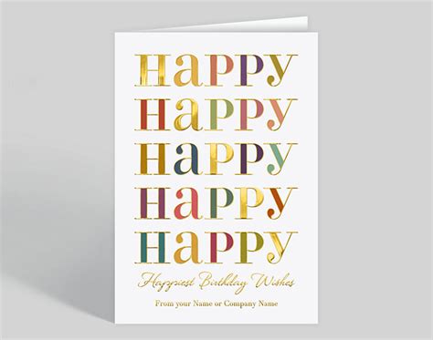 Happiest Birthday Wishes Card, 1029333 | The Gallery Collection