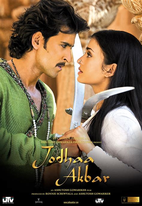 Portraits: Jodhaa Akbar (2008): Aishwarya Rai and Hrithik Roshan ...