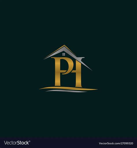 Letter PH Home Real Estate Creative Logo unique, creative logos are ...