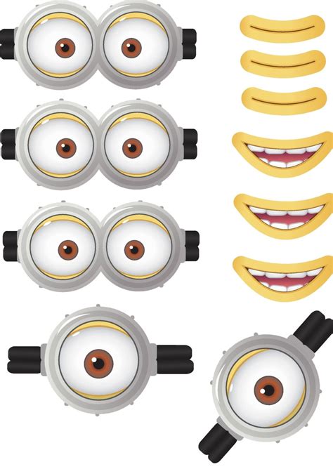 Minion Printable Eyes - Printable Word Searches