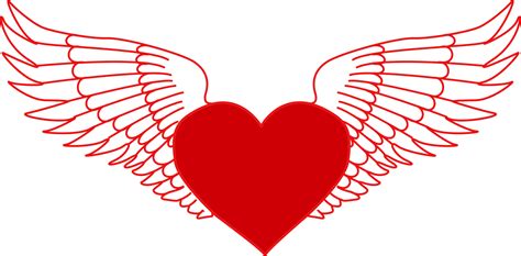 Heart With Wings SVG