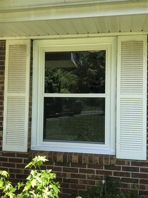 Alside Mezzo Vinyl Replacement Windows,Barnesville, Ga. - The New Alside Mezzo Window Installed