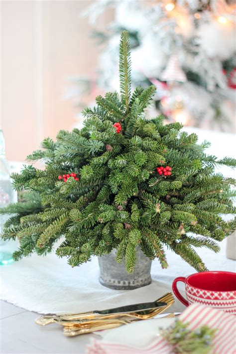 14 DIY Tabletop Christmas Trees That Excite - Shelterness