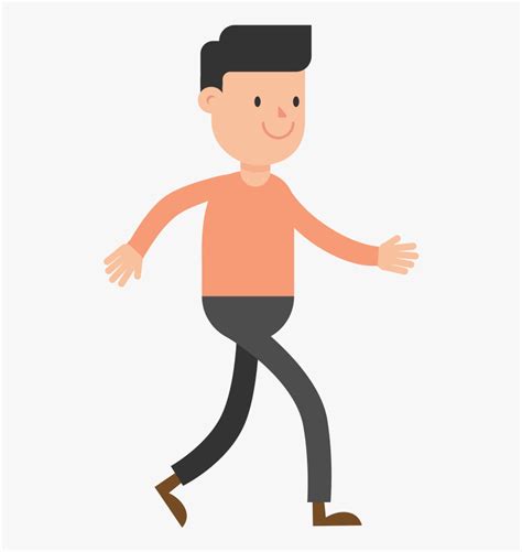 Walking Man Clipart, HD Png Download , Transparent Png Image - PNGitem