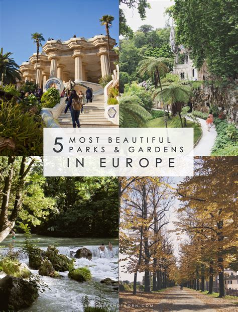 5 stunning parks in Europe you must visit! (With images) | Beautiful park, European holidays