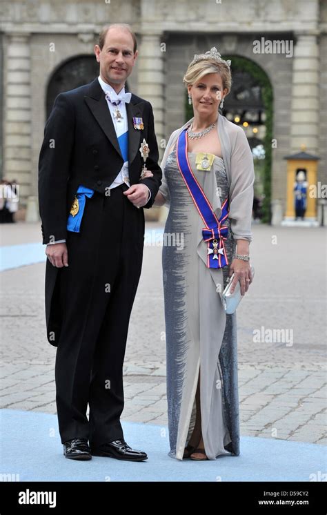 Prince Edward, Earl of Wessex, and his wife, Sophie, Countess of Wessex ...