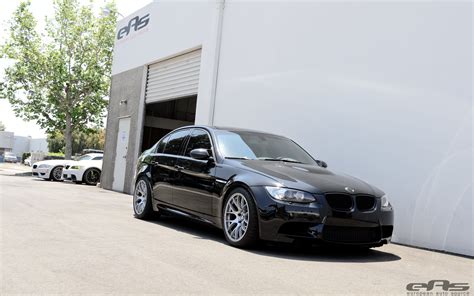 EAS Fits Jet Black BMW E90 M3 with Apex Wheels - autoevolution