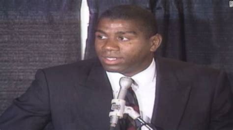 Magic Johnson HIV announcement Part 1 - CNN Video