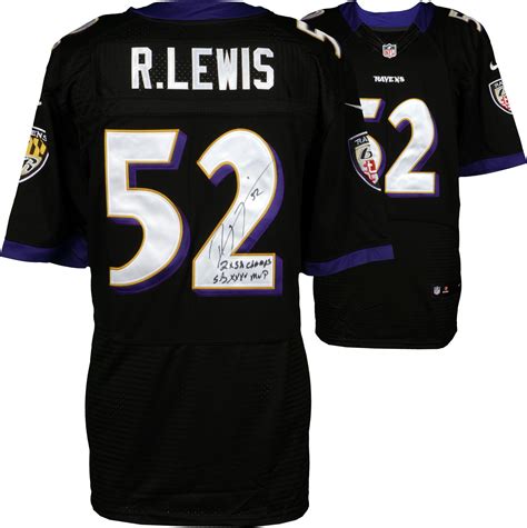 Ray Lewis Signed Jersey - Autographed, Authentic NFL Jerseys