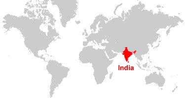 India In The World Map - Viole Jesselyn