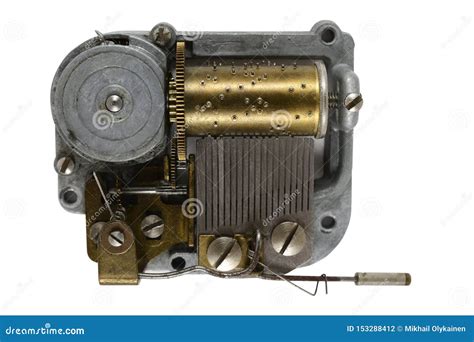 Vintage Music Box Mechanism Stock Photo - Image of instrument, teeth: 153288412