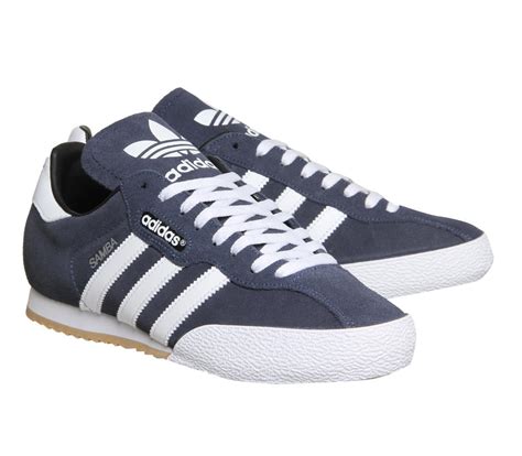 adidas Samba Super Suede Low-Top Sneakers in Navy (Blue) for Men - Lyst