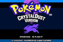 Pokemon Crystal Dust 2020 Download, Informations & Media - Pokemon GBA ROM Hacks