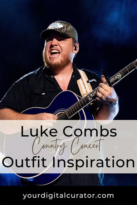 Luke Combs Concert Outfits | Country concert outfit, Concert outfit, Country concerts