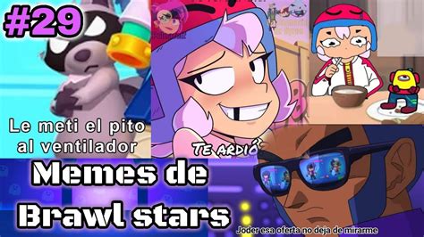 MEMES DE BRAWL STARS #29 - Sí te ríes nerfean a Buster - YouTube