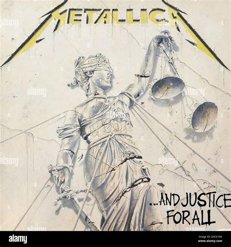 Metallica And Justice For All Album Cover