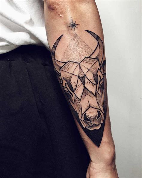 Taurus tattoo by Sasha Tattooing - Tattoogrid.net