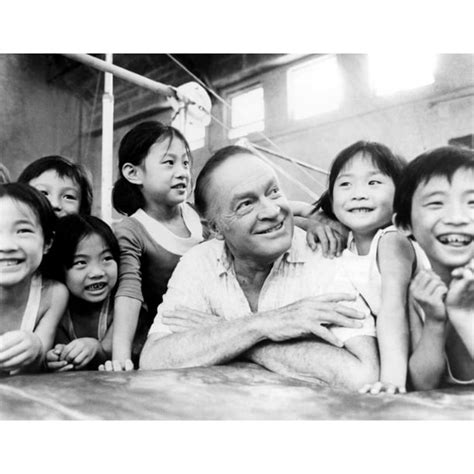 Bob Hope With Children During The On Location Filming Of His Television Show Road To China ...