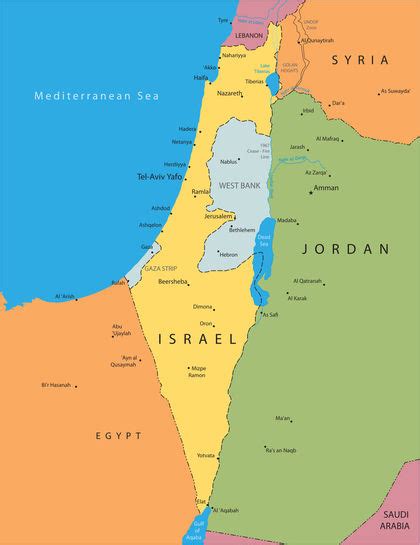 Izrael Map Political Map Of Israel Nations Online Pro - vrogue.co