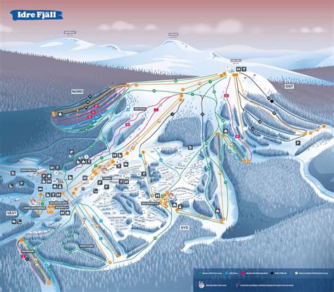 Pistkarta från Idre Fjäll Se det senaste här - Skidresor.com