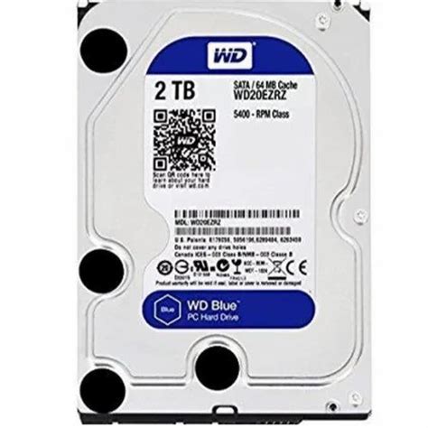 Western Digital SATA 2TB WD Blue PC Hard Disk at Rs 4900 in Faridabad ...