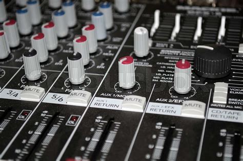 Mixing Console | Stock image | Colourbox