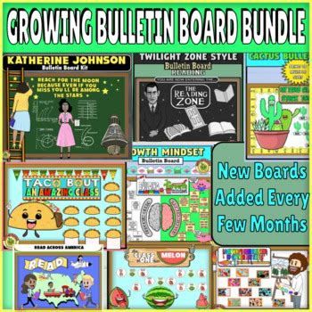 Best Bullet Board Ideas Growing Bundle by AppleCheeks | TpT