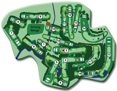 Castle Highlands Golf Course: Course Information: Layout