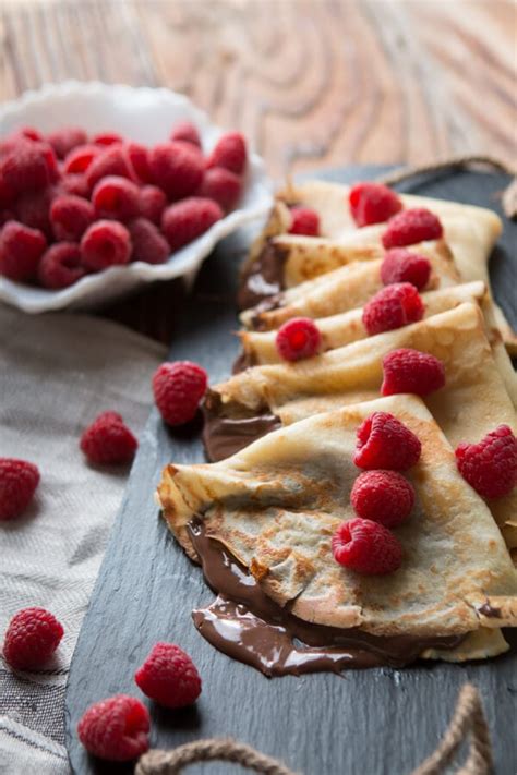 Nutella Crepes - Oh Sweet Basil