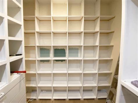 Easy-To-Build Cubby Shelves - A Beautiful Mess