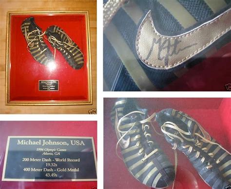 Michael Johnson Gold Kicks On Ebay! - Industry News