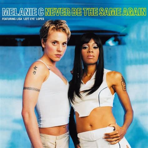 Melanie C, Lisa Lopes - Never Be The Same Again sheet music for piano ...