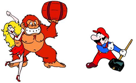 arcade Donkey Kong, Pauline, classic-colors Mario by Morbidly-Obtuse on ...