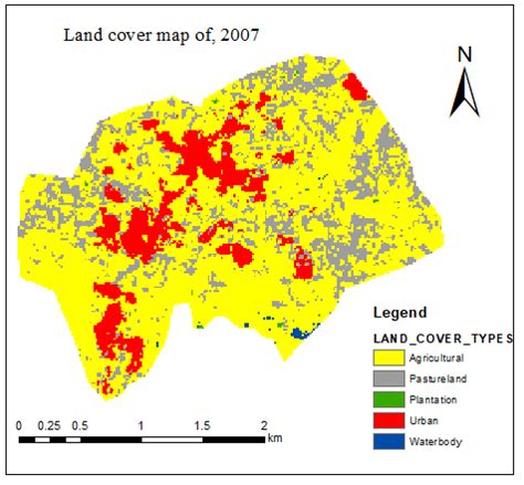 Land use land cover maps of study area | Download Scientific Diagram