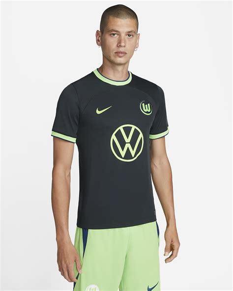 VfL Wolfsburg 2022/23 Stadium Away Men's Nike Dri-FIT Football Shirt ...