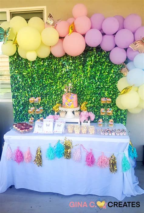 Giving a Cake Table a Dramatic Backdrop — Homebnc