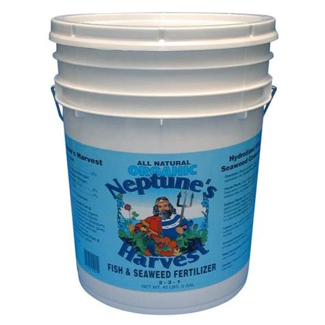 Neptune's Harvest Fish & Seaweed Fertilizer 5 Gallon