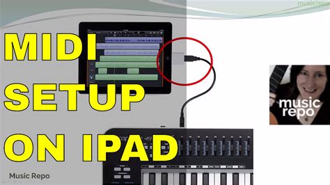 MIDI keyboard setup on iPad: Connect MIDI Keyboard Lesson 16 - YouTube