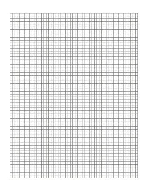 Small Grid Graph Paper Printable | Printable Graph Paper