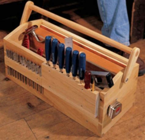 Tool Caddy | Wood tool box, Wooden tool boxes, Tool storage diy