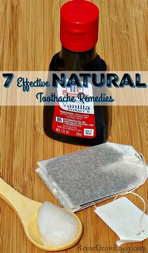 7 Effective Natural Toothache Remedies