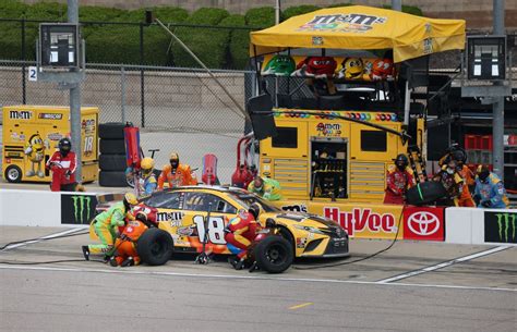 Kyle Busch Takes NASCAR Cup Series Win At Kansas On His Birthday: Video