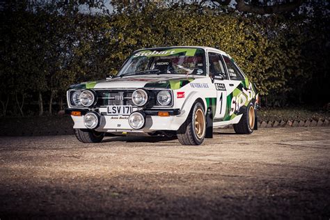 McRae's Ford Escort MK2 RS1800 Gp4 Historic Rally Car Being Sold - GTspirit