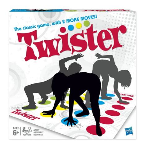 Classic TwIster Party Game for Kids Ages 6 and up, for 2 or More Players - Walmart.com - Walmart.com