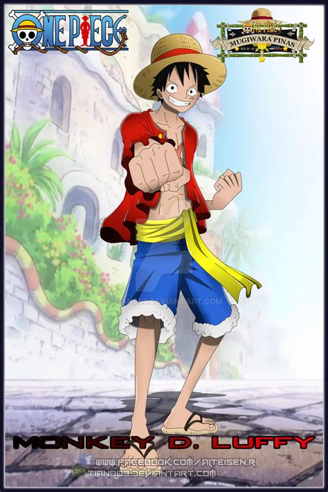 Monkey D. Luffy Post Time Skip by Tian003 on DeviantArt