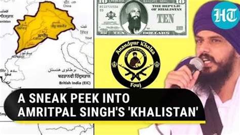 Khalistan Map