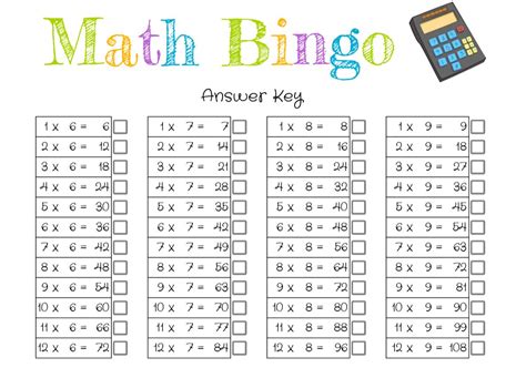 How to Make a Math Bingo Game to Help Kids Learn Arithmetic