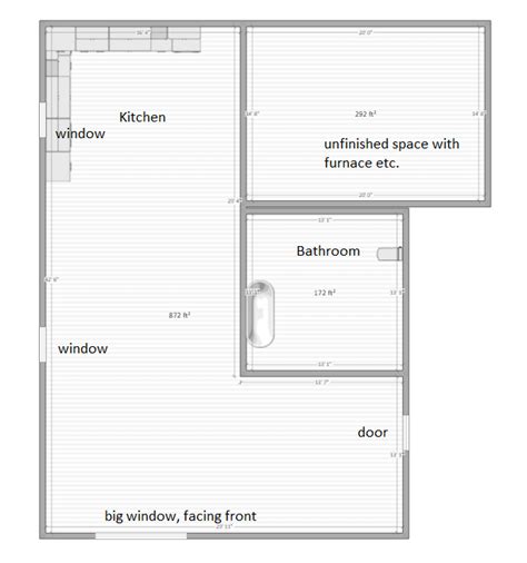 Basement apartment layout - Home Improvement Stack Exchange