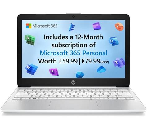 Buy HP Stream 11-ak0515sa 11" Laptop - Intel® Celeron®, 64 GB eMMC, White | Currys